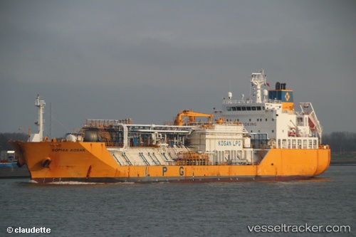 vessel Sophia Kosan IMO: 9374557, Lpg Tanker
