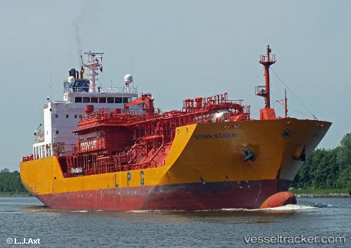 vessel Stina Kosan IMO: 9374569, Lpg Tanker
