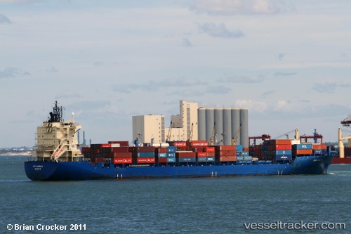vessel X Press Khyber IMO: 9374571, Container Ship

