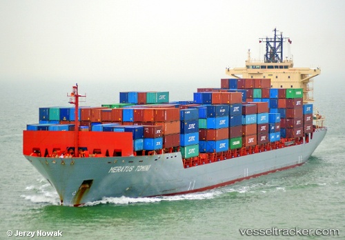 vessel Meratus Tomini IMO: 9374583, Container Ship
