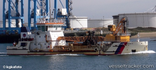 vessel Gambe D Amfard IMO: 9375434, Hopper Dredger
