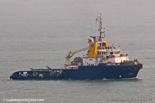 vessel Britoil 61 IMO: 9375537, Offshore Tug Supply Ship
