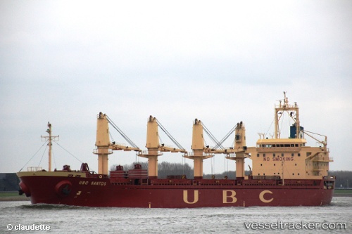vessel Ubc Santos IMO: 9376000, Bulk Carrier
