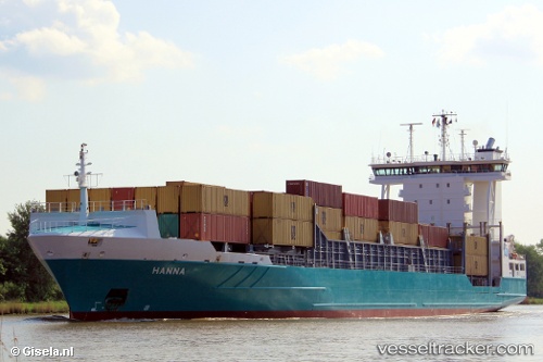 vessel Hanna IMO: 9376048, Container Ship
