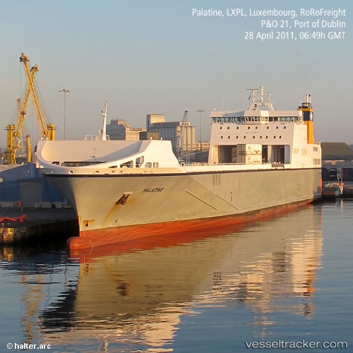 vessel Palatine IMO: 9376701, Ro Ro Cargo Ship

