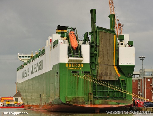 vessel Oberon IMO: 9377509, Vehicles Carrier
