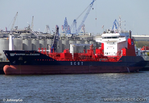 vessel SCOT AUGSBURG IMO: 9378022, Chemical/Oil Products Tanker