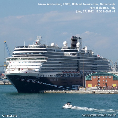 vessel Nieuw Amsterdam IMO: 9378450, Cruise Ship
