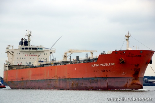 vessel Alpine Madeleine IMO: 9380518, Chemical Oil Products Tanker
