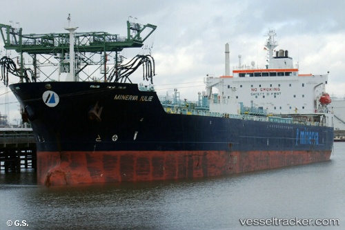 vessel Minerva Julie IMO: 9380831, Chemical Oil Products Tanker
