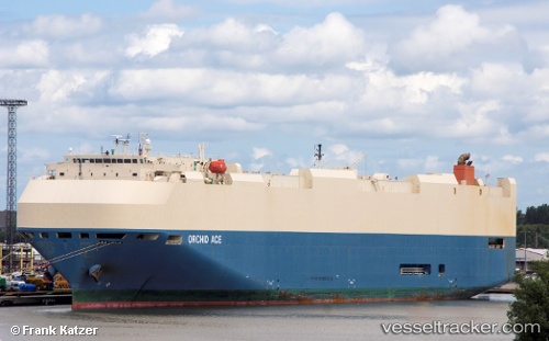 vessel Orchid Ace IMO: 9381677, Vehicles Carrier
