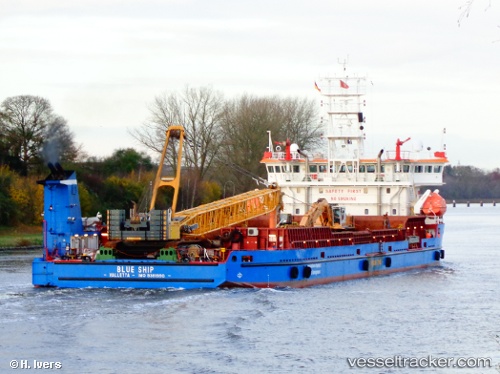 vessel BLUE SKY IMO: 9381990, Deck Cargo Ship