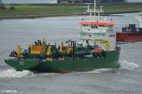 vessel Tshd Abul IMO: 9382360, Hopper Dredger
