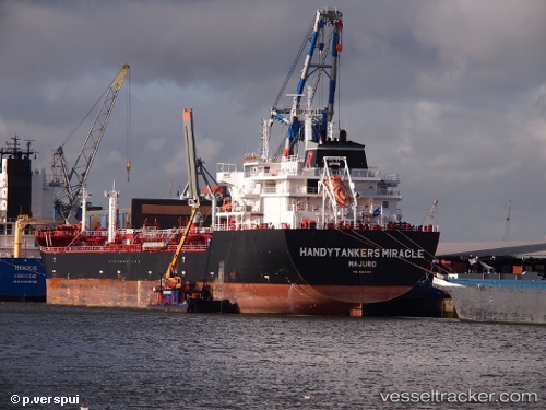 vessel Miracle IMO: 9387059, Chemical Oil Products Tanker
