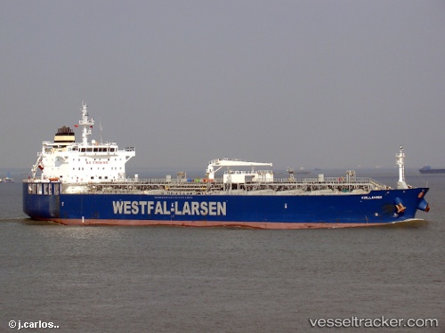 vessel Fjellanger IMO: 9387724, Oil Products Tanker
