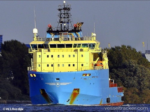 vessel Maersk Tracer IMO: 9388613, Offshore Tug Supply Ship
