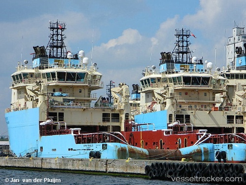 vessel Maersk Traveller IMO: 9388663, Offshore Tug Supply Ship
