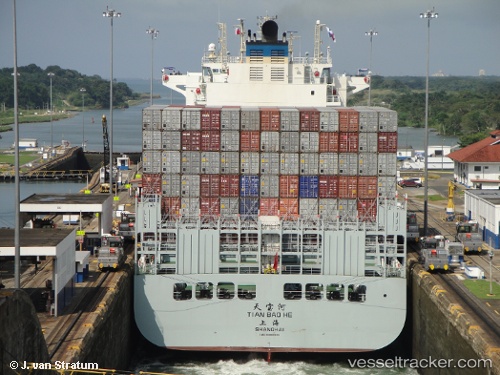 vessel Tian Bao He IMO: 9390616, Container Ship
