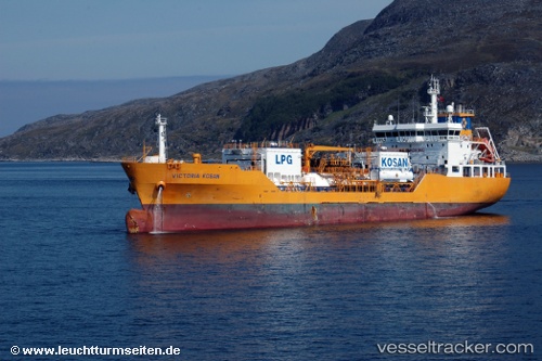 vessel VICTORIA KOSAN IMO: 9390965, LPG Tanker