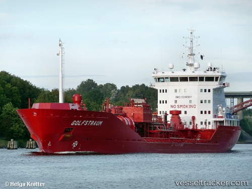 vessel Golfstraum IMO: 9390991, Chemical Oil Products Tanker
