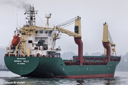 vessel Manisa Balu IMO: 9391036, Multi Purpose Carrier
