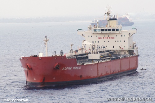 vessel Alpine Moment IMO: 9391438, Chemical Oil Products Tanker
