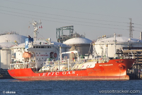 vessel GAS ASTRID IMO: 9392030, LPG Tanker