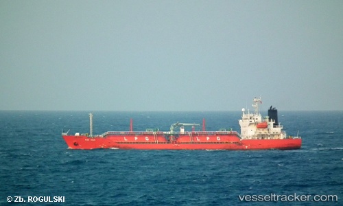 vessel Gas Aria IMO: 9392858, Lpg Tanker
