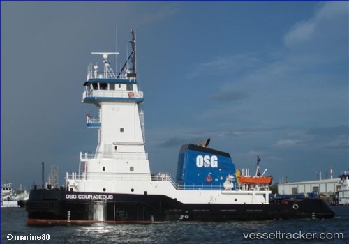 vessel Osg Courageous IMO: 9395707, Pusher Tug
