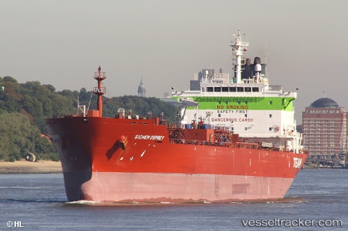 vessel EASTERLY OSPREY IMO: 9396024, Chemical/Oil Products Tanker