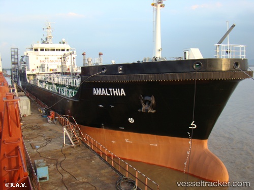 vessel Amalthia IMO: 9396294, Oil Products Tanker
