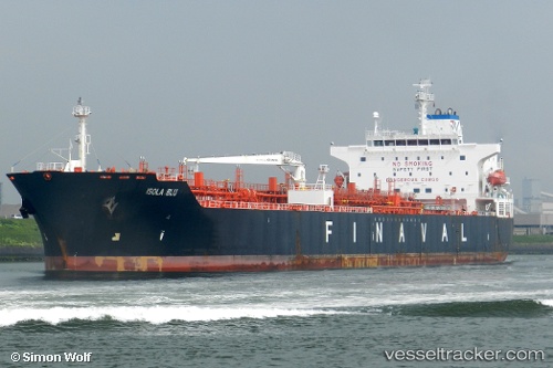 vessel Elandra Blu IMO: 9396749, Chemical Oil Products Tanker
