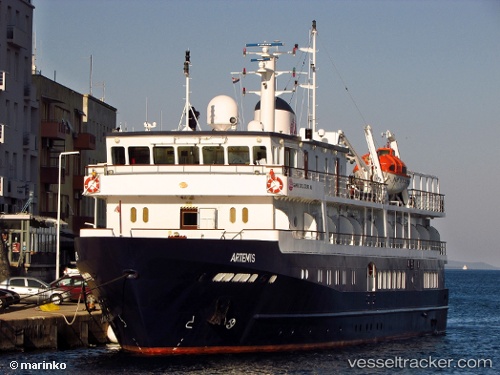 vessel Artemis IMO: 9398010, Cruise Ship
