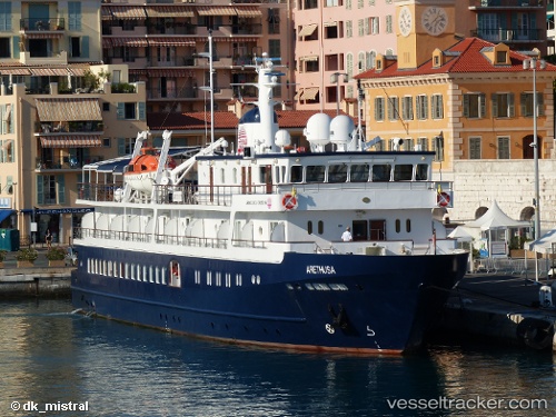 vessel Arethusa IMO: 9398022, Cruise Ship
