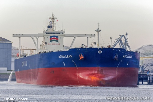 vessel Achilleas IMO: 9398072, Crude Oil Tanker
