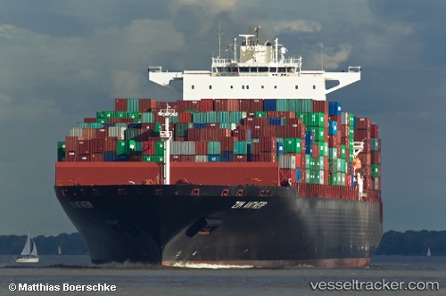 vessel Zim Antwerp IMO: 9398448, Container Ship
