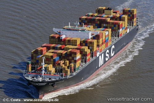vessel Msc Beatrice IMO: 9399014, Container Ship
