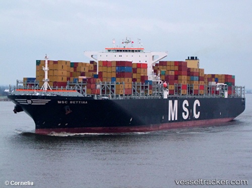 vessel Msc Bettina IMO: 9399038, Container Ship
