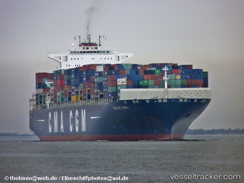 vessel Cma Cgm Libra IMO: 9399193, Container Ship

