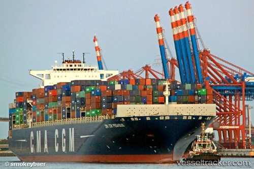 vessel Cma Cgm Pegasus IMO: 9399210, Container Ship
