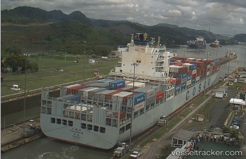 vessel Tian Long He IMO: 9400538, Container Ship
