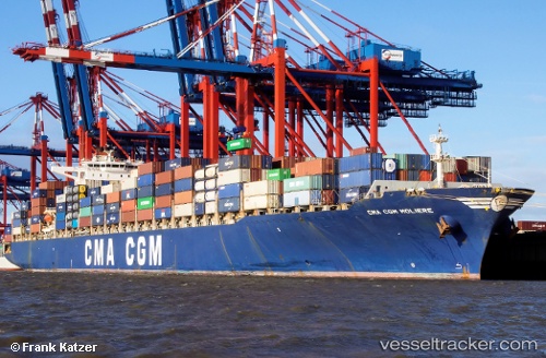 vessel Cma Cgm Moliere IMO: 9401099, Container Ship
