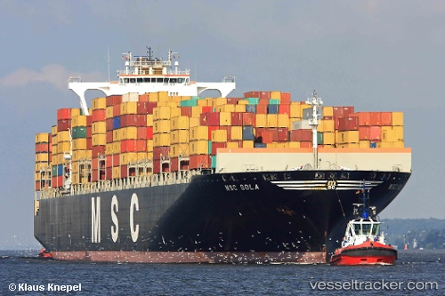 vessel Msc Sola IMO: 9401104, Container Ship
