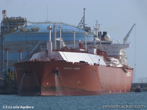vessel Barcelona Knutsen IMO: 9401295, Lng Tanker
