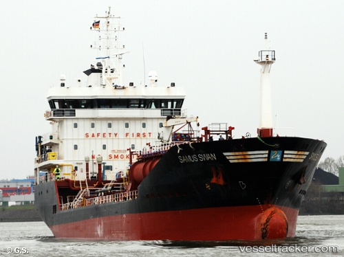 vessel SAMUS SWAN IMO: 9401312, Chemical/Oil Products Tanker