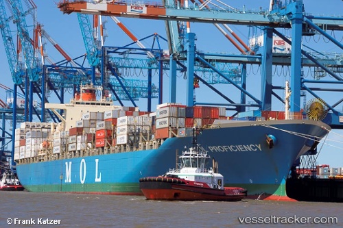 vessel Mol Proficiency IMO: 9403619, Container Ship
