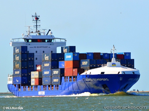 vessel Doris Schepers IMO: 9404065, Container Ship
