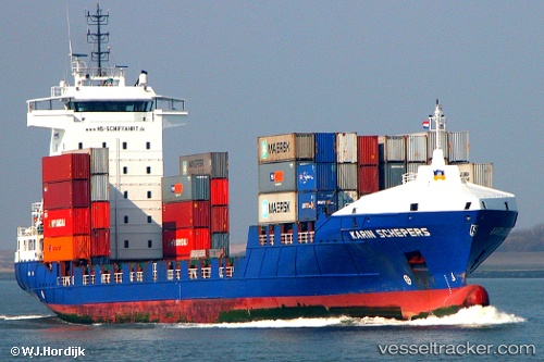vessel Karin Schepers IMO: 9404077, Container Ship
