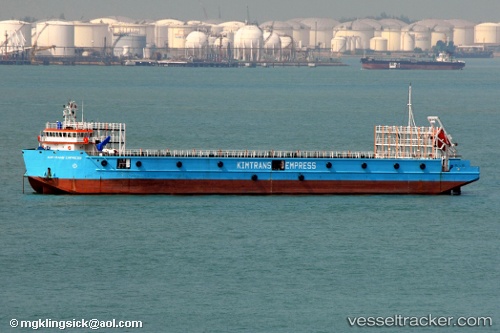 vessel Mv Pekan Berau IMO: 9404106, Deck Cargo Ship
