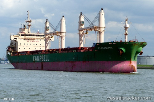 vessel Charline IMO: 9406087, Bulk Carrier
